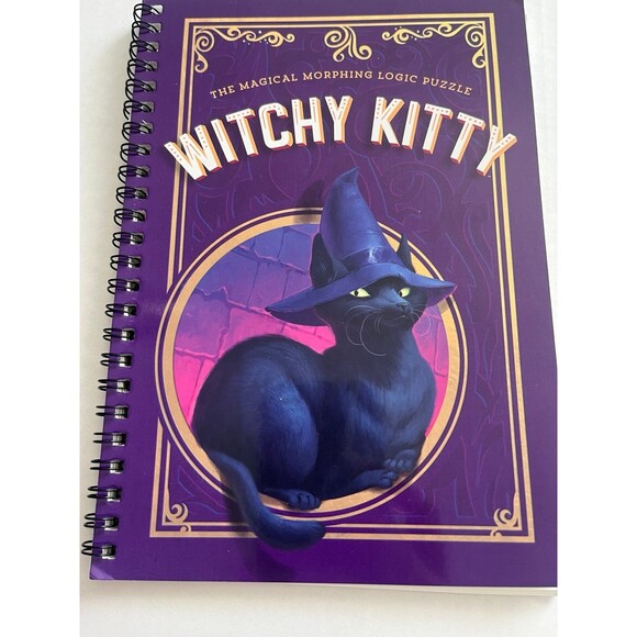 2017 Witchy Kitty Magical Morphing Logic Puzzle Game - Picture 5 of 6